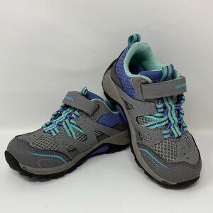 USED - Toddler Size 9 Merrell Trail Chaser Teal/Purple/Gray Shoes